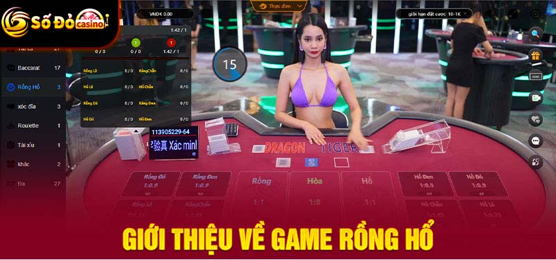 Giới thiệu tổng quan game bài Rồng và Hổ